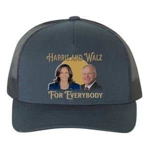 Elect Harris Walz 2024 For Everybody Meaningful Gift Yupoong Adult 5-Panel Trucker Hat