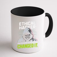 Ethical Hacker Your Password Is Too Short So I Changed It Coffee Mug