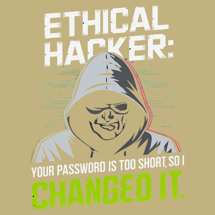 Ethical Hacker Your Password Is Too Short So I Changed It Hoodie