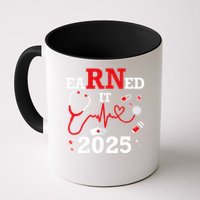 Earned it 2025 for nurse graduation or RN LPN class of Mug