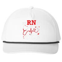 Earned It 2024 For Nurse Graduation or RN LPN Class Of 2024 Snapback Five-Panel Rope Hat