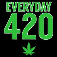 Everyday Is 420 420 Party April 20th Weed Marijuana Cooling Performance Crew T-Shirt