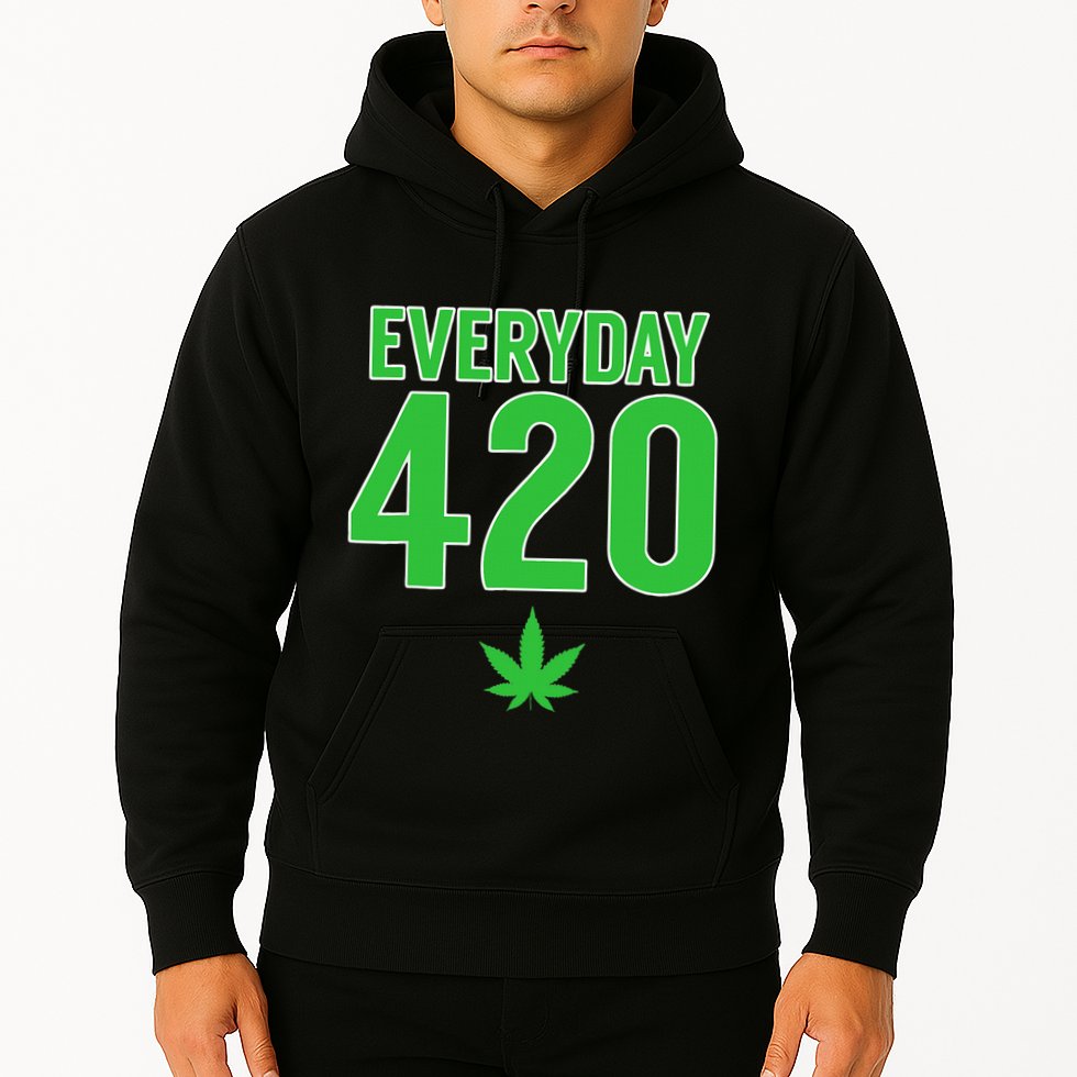 Everyday Is 420 420 Party April 20th Weed Marijuana Hoodie