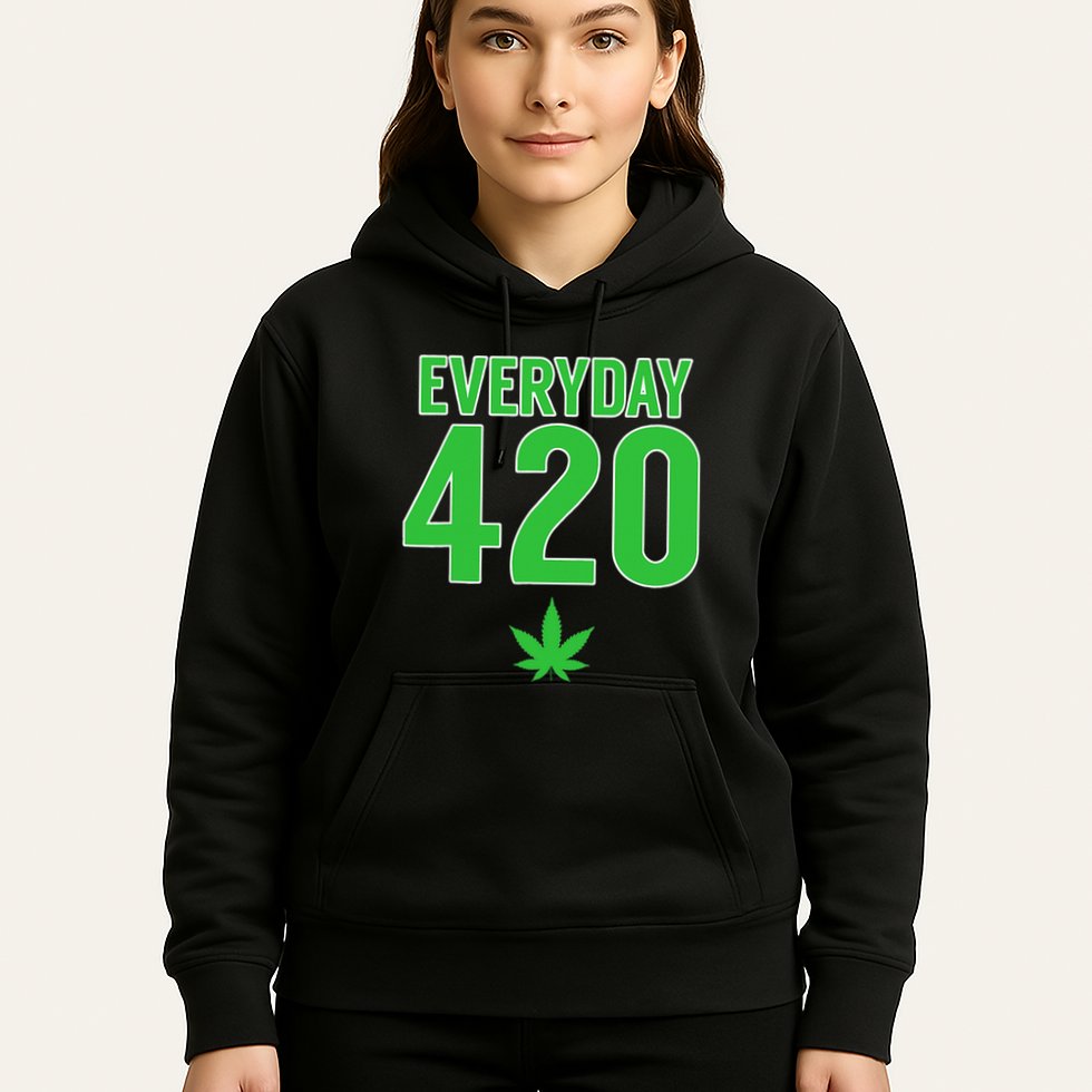Everyday Is 420 420 Party April 20th Weed Marijuana Hoodie