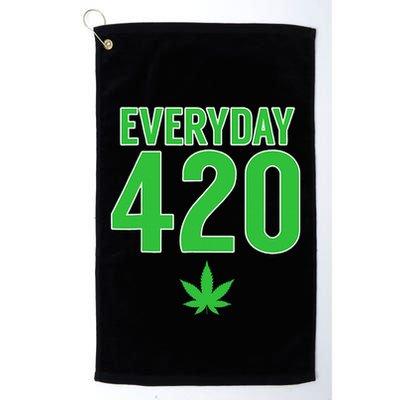 Everyday Is 420 420 Party April 20th Weed Marijuana Golf Towel