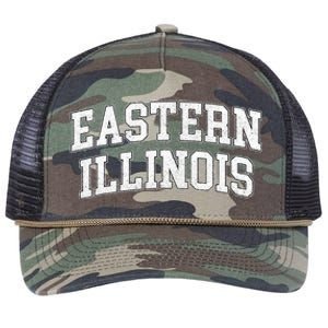 Eastern Illinois Athletic Arch College University Alumni Retro Rope Trucker Hat Cap