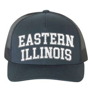 Eastern Illinois Athletic Arch College University Alumni Yupoong Adult 5-Panel Trucker Hat