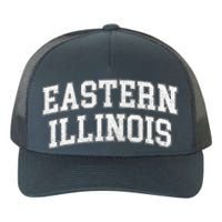 Eastern Illinois Athletic Arch College University Alumni Yupoong Adult 5-Panel Trucker Hat