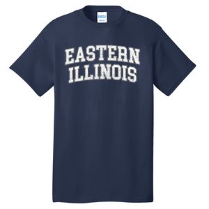 Eastern Illinois Athletic Arch College University Alumni Tall T-Shirt