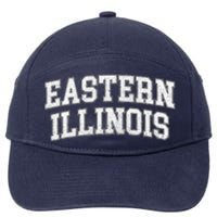 Eastern Illinois Athletic Arch College University Alumni 7-Panel Snapback Hat