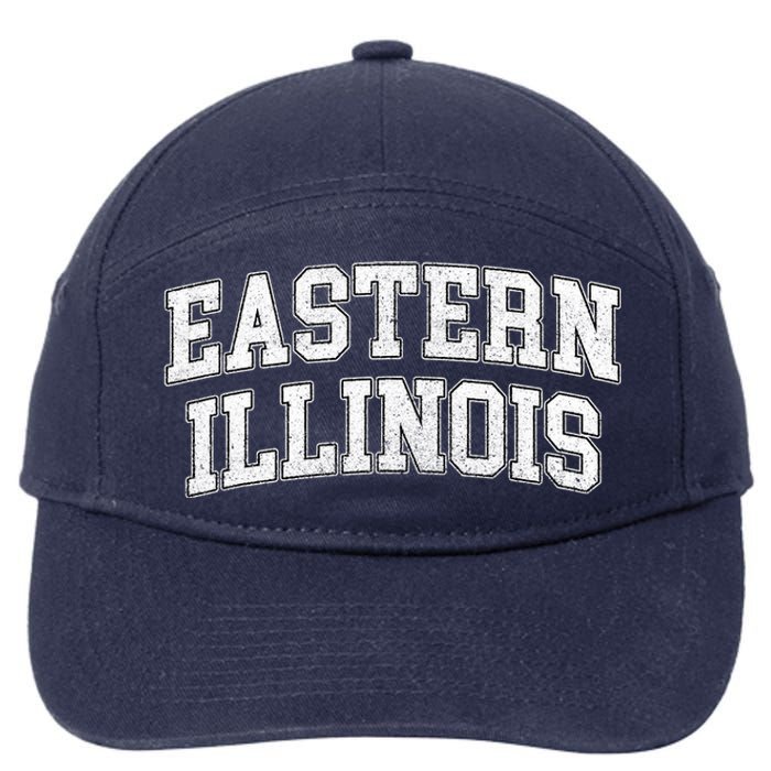 Eastern Illinois Athletic Arch College University Alumni 7-Panel Snapback Hat