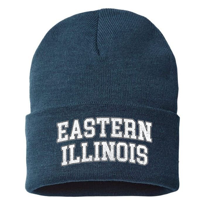 Eastern Illinois Athletic Arch College University Alumni Sustainable Knit Beanie