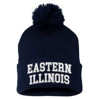 Eastern Illinois Athletic Arch College University Alumni Pom Pom 12in Knit Beanie