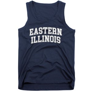 Eastern Illinois Athletic Arch College University Alumni Tank Top