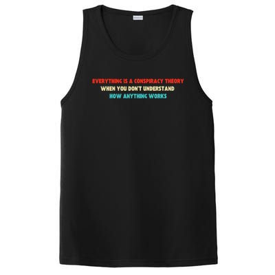 Everything Is A Conspiracy Theory When You DonT Understand PosiCharge Competitor Tank