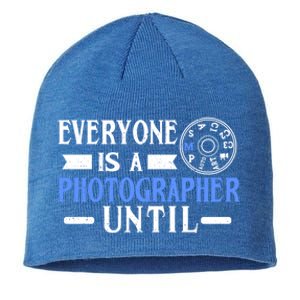 Everyone Is A Photographer Untill Ual Mode Photography Meaningful Gift Sustainable Beanie