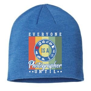 Everyone Is A Photographer Untill Ual Mode Photography Funny Gift Sustainable Beanie