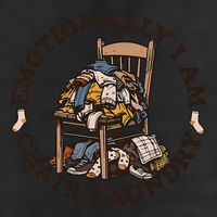 Emotionally I Am Chair Laundry Adult Drive Performance Visor