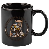 Emotionally I Am Chair Laundry 11oz C Handle Ceramic Mug