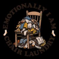 Emotionally I Am Chair Laundry Women's V-Neck T-Shirt