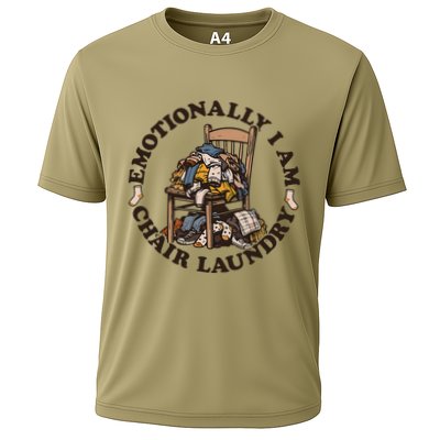 Emotionally I Am Chair Laundry Performance Shirt