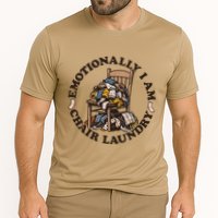 Emotionally I Am Chair Laundry Cooling Performance Crew T-Shirt
