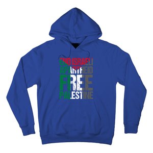 End Israeli Apartheid Free Palestine Gaza Awareness Quote Gift Hoodie