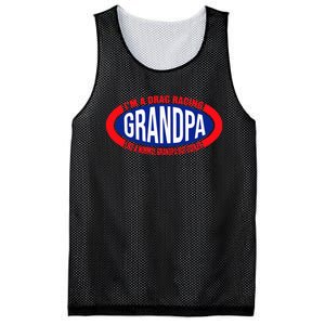 ens I'm A Drag Racing Grandpa Like A Normal Grandpa But Cooler Mesh Reversible Basketball Jersey Tank