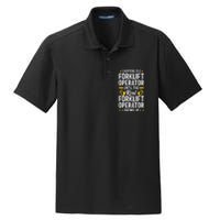 Everyone is a Forklift Operator Truck Driver Funny Tee Dry Zone Grid Polo