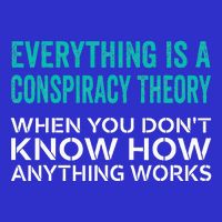 Everything Is A Conspiracy Theory When You DonT Understand Button