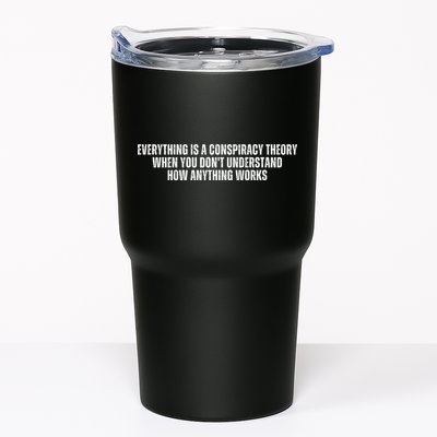 Everything Is A Conspiracy Theory When You Dont Understand How Anything Works Tumbler