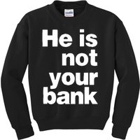 Espn Israel Adesanya He Is Not Your Bank Kids Sweatshirt