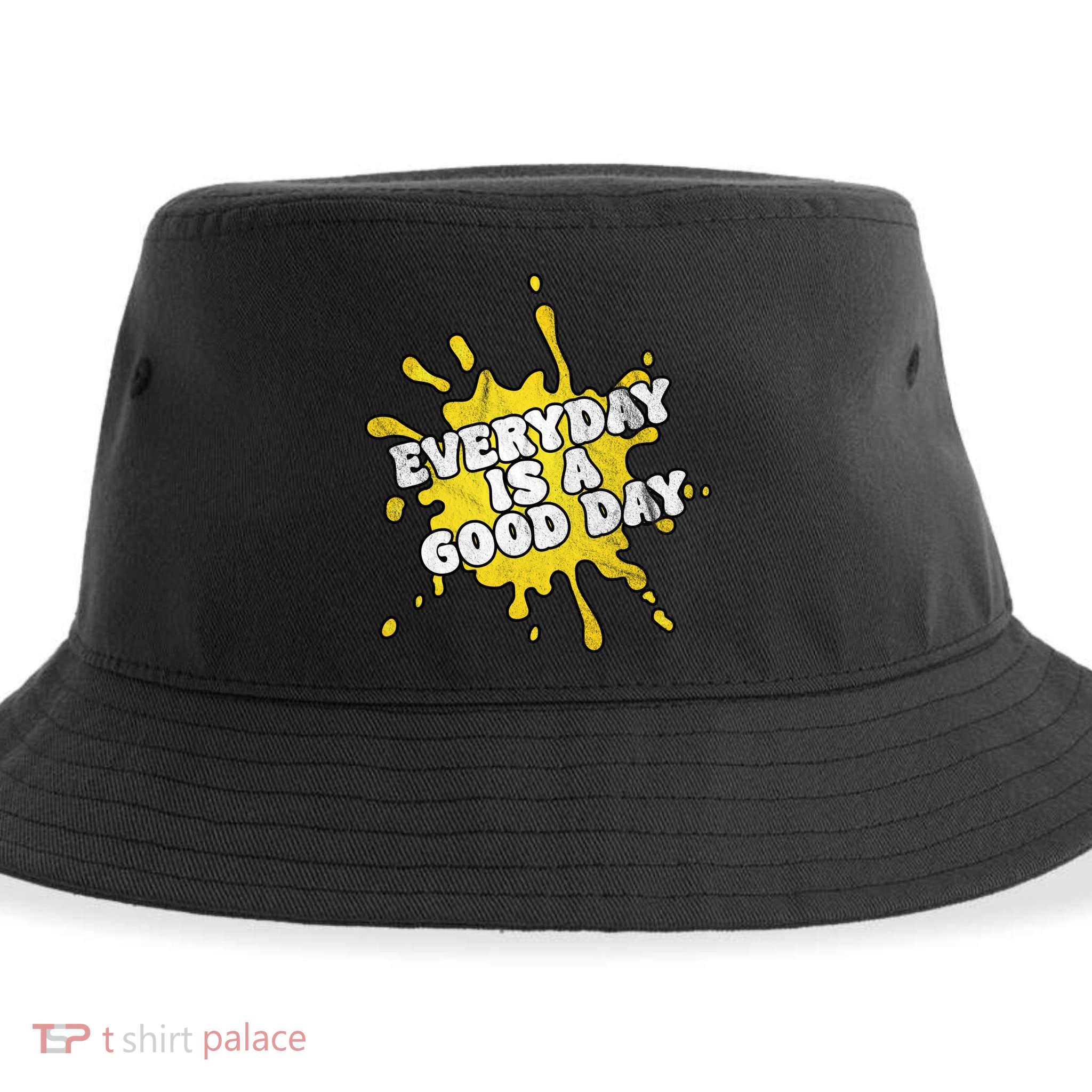 Everyday Is A Good Day Retro Sustainable Bucket Hat