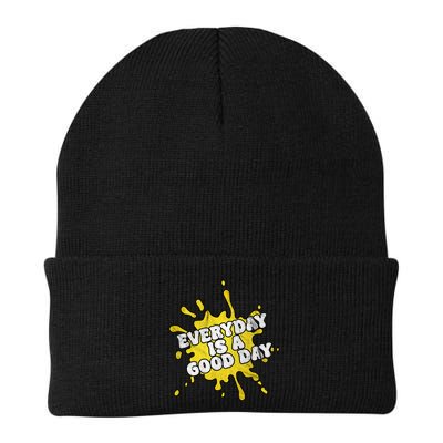 Everyday Is A Good Day Retro Knit Cap Winter Beanie
