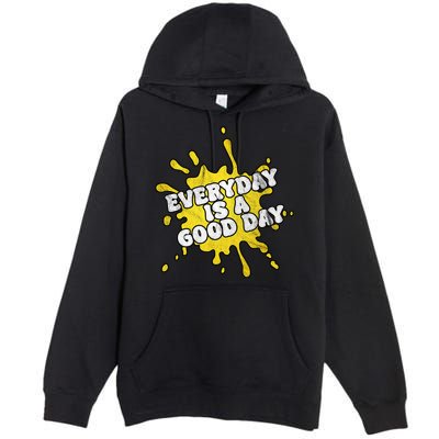 Everyday Is A Good Day Retro Premium Pullover Hoodie