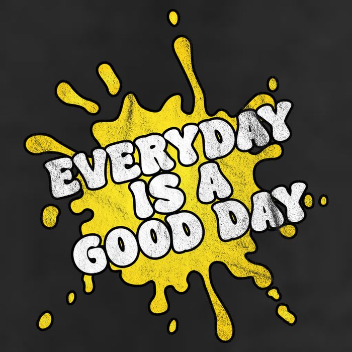 Everyday Is A Good Day Retro Golf Towel