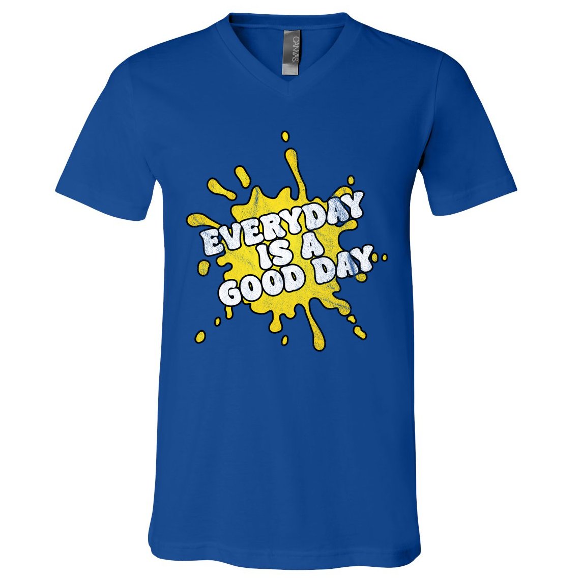 Everyday Is A Good Day Retro V-Neck T-Shirt
