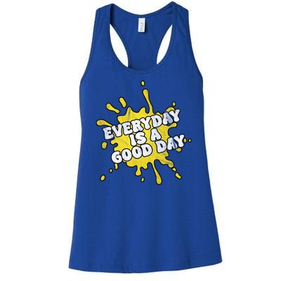 Everyday Is A Good Day Retro Women's Racerback Tank