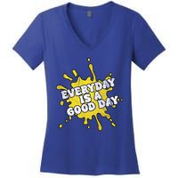 Everyday Is A Good Day Retro Women's V-Neck T-Shirt