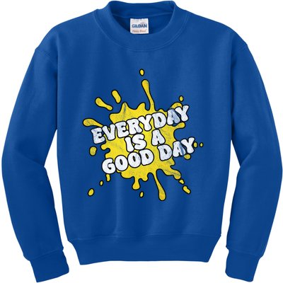 Everyday Is A Good Day Retro Kids Sweatshirt