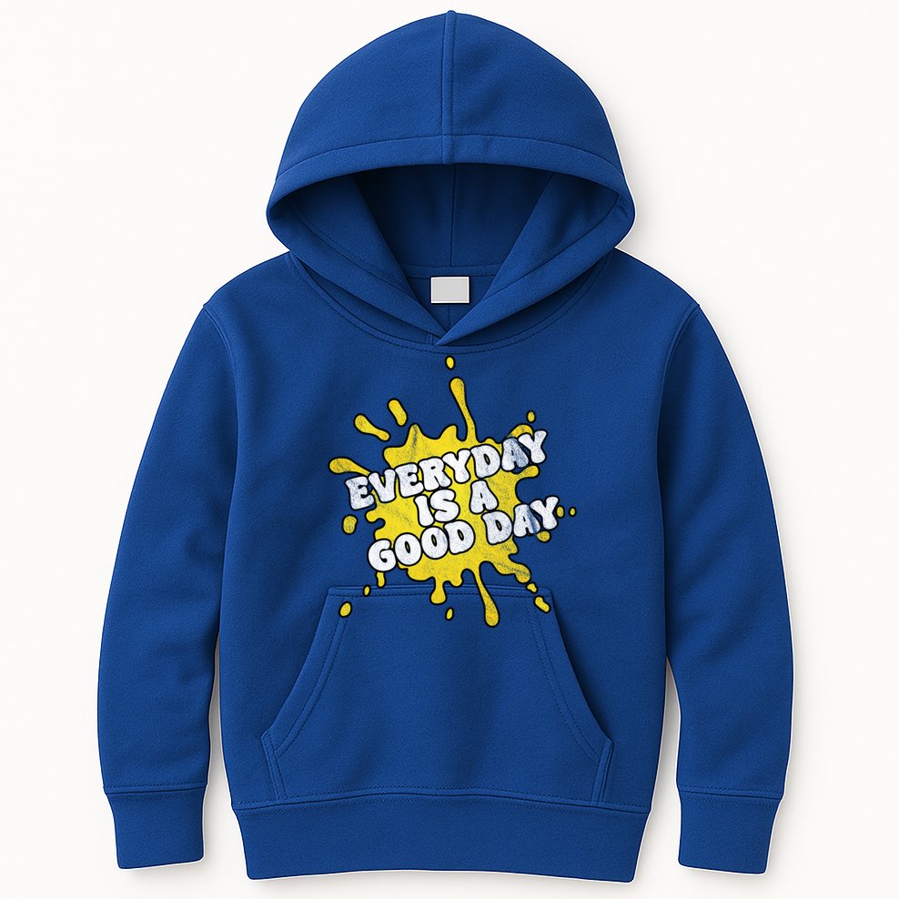 Everyday Is A Good Day Retro Kids Hoodie