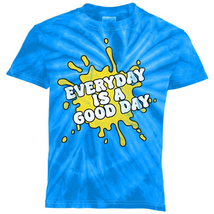 Everyday Is A Good Day Retro Kids Tie-Dye T-Shirt