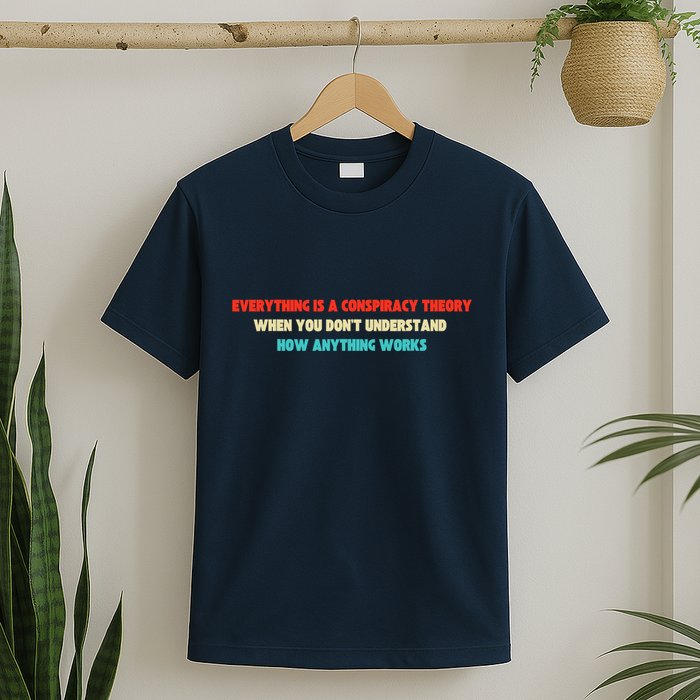 Everything Is A Conspiracy Theory When You DonT Understand T-Shirt