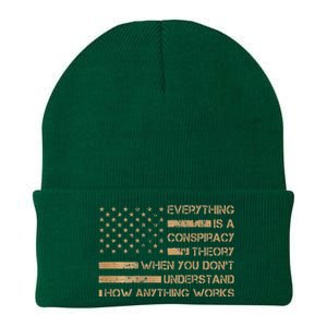 Everything Is A Conspiracy Theory When You DonT Understand Knit Cap Winter Beanie