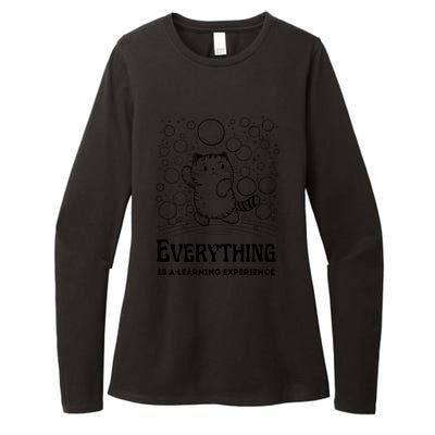 Everything Is A Learning Experience Womens CVC Long Sleeve Shirt