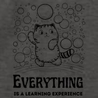 Everything Is A Learning Experience Vector Backpack