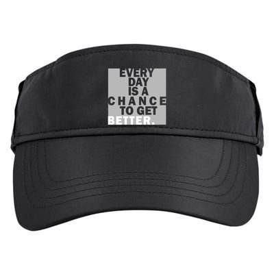 Everyday Is A Change To Get Better Adult Drive Performance Visor