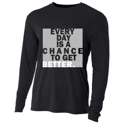 Everyday Is A Change To Get Better Cooling Performance Long Sleeve Crew