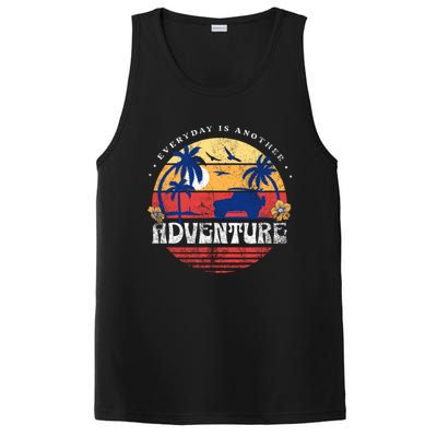 Everyday Is An Adventure Trekking Hiking Vacay Vibes Gift PosiCharge Competitor Tank