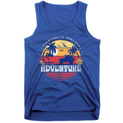 Everyday Is An Adventure Trekking Hiking Vacay Vibes Gift Tank Top